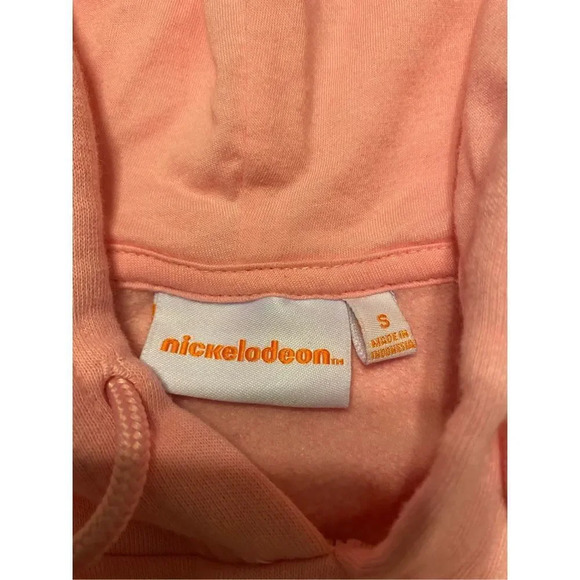 NICKELODEON RUGRATS DONT BE A BABY HOODIE UNISEX MEN WOMEN SIZE SMALL. HAS STAIN - Picture 13 of 13